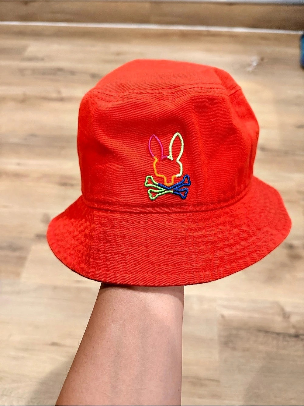 Psycho Bunny Classic Bucket Hat orange 🍊